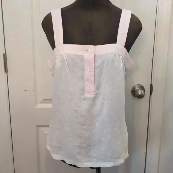 Island company women's linen tank top - Picture 2 of 6